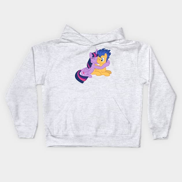 Flashlight Kids Hoodie by CloudyGlow